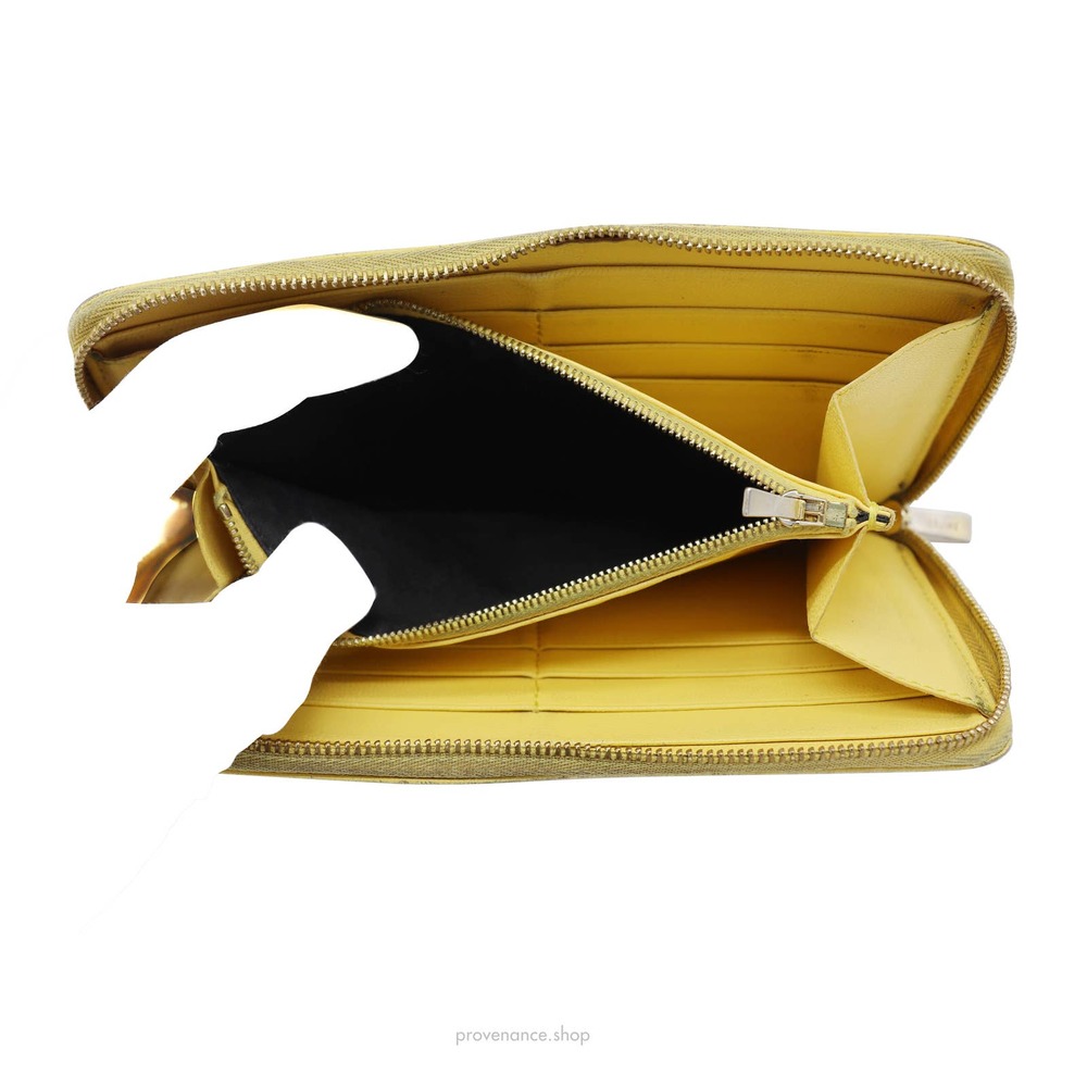 🔴 Celine Multifunction Zip Wallet - Yellow/Black - Picture 8 of 8